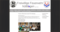 Desktop Screenshot of feuerwehr-huettlingen.de